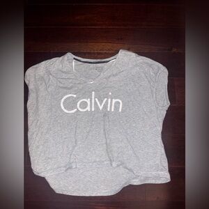 Calvin Klein Gray Short Sleeve Tee